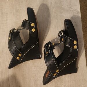 BCBG wedge platforms 5.5